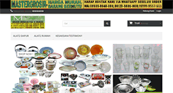 Desktop Screenshot of mastergrosir.com